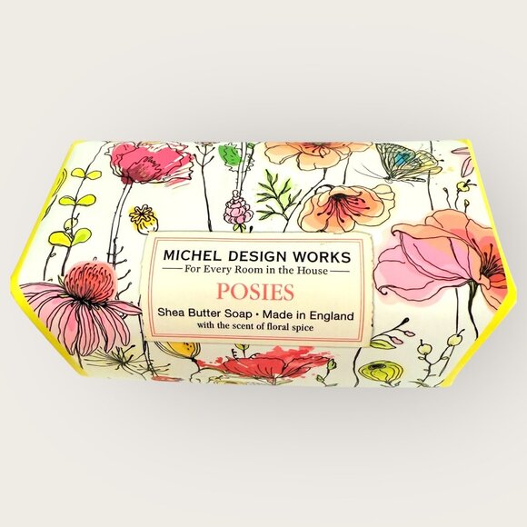 Luxury Soap Collection Shea Butter Eucalyptus Snow Patchouli Jasmine 7 Bars New - Picture 4 of 6